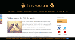 Desktop Screenshot of liebeszauberin.com